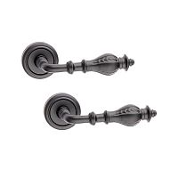 Ручки на розетте FIMET Vittoria 173 (269) NM матовый черный